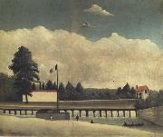 Henri Rousseau The Tollgate oil painting artist